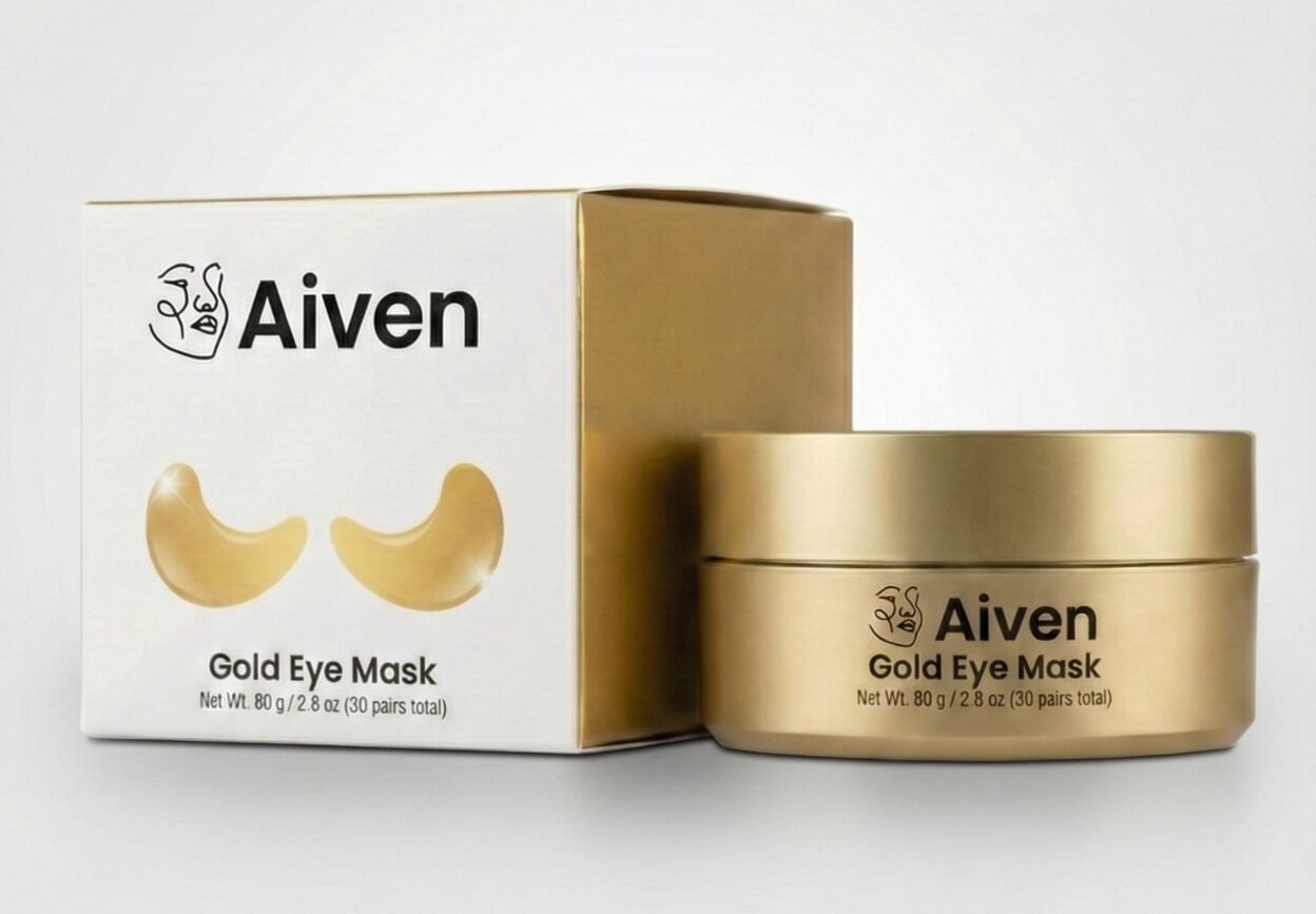 Aiven 24K Gold Eye Mask package